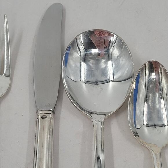 Rogers Brothers‎ Silverplate Eternally Yours Coquette 5 Piece Setting 2-8 - Picture 6 of 9